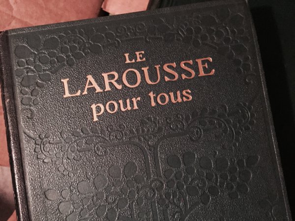 There is also a two-volume dictionary in the basement, both with different years though #MadeleineprojectEN https://t.co/XJG09tZL96